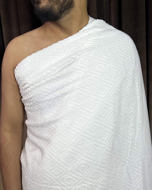 Towel Ihram Diamond Pattern