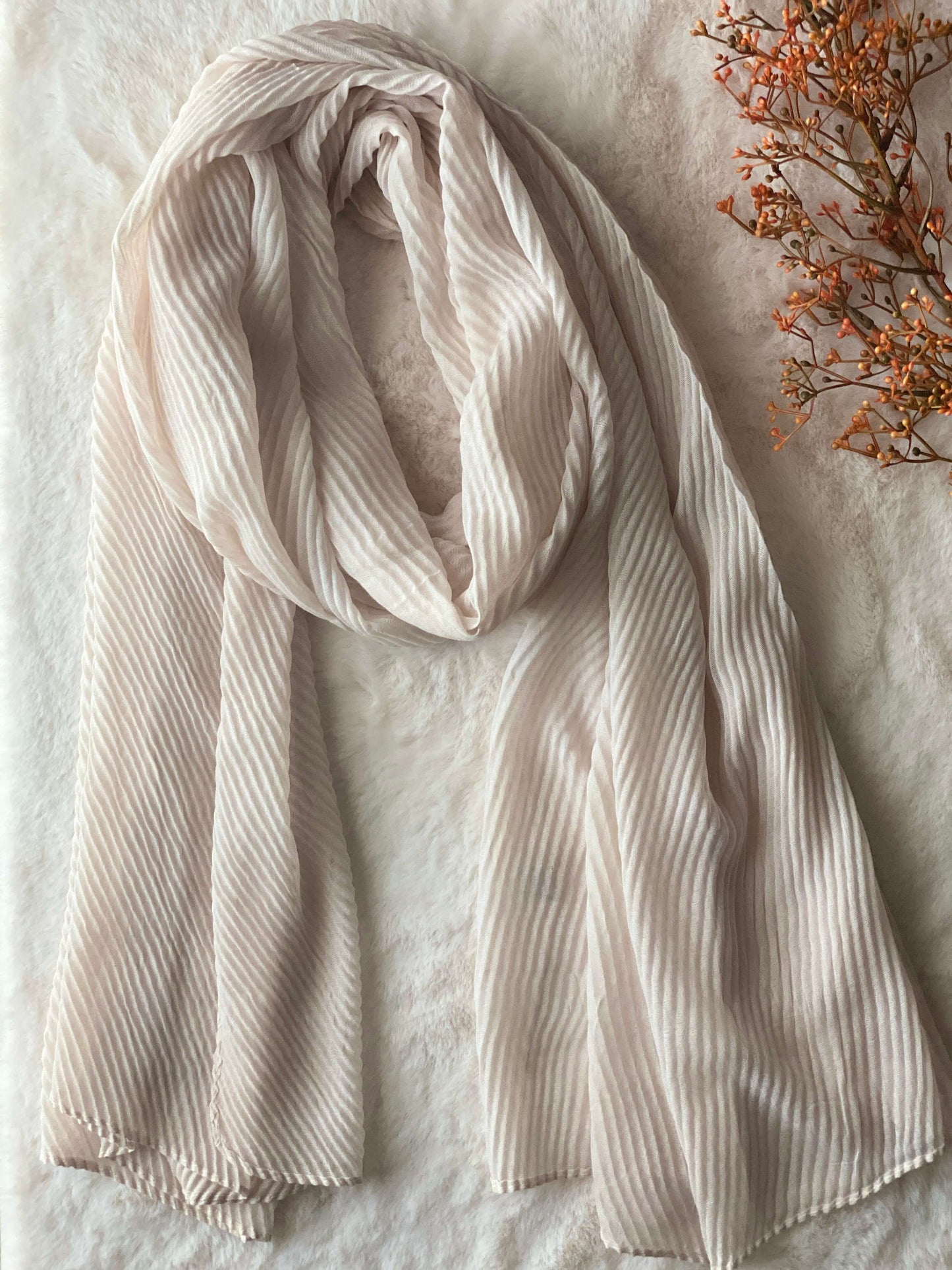 5 Soft Crinkle Crimp Hijab Bundle