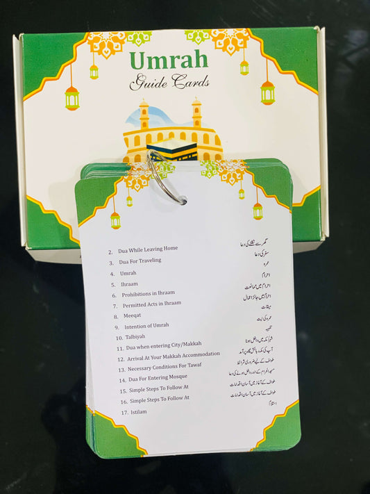 Umrah Guide Cards