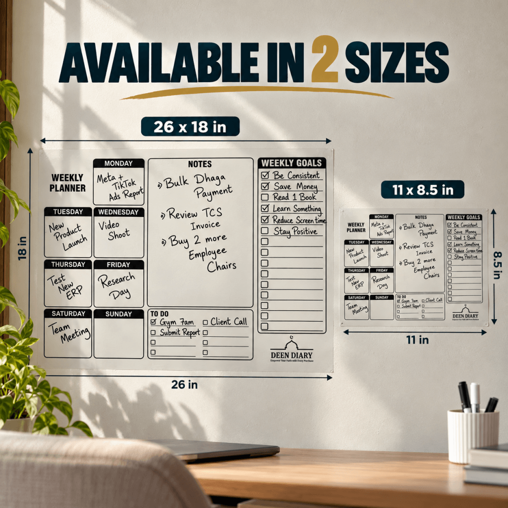 Weekly Planner Wall Sticker