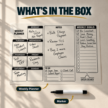 Weekly Planner Wall Sticker