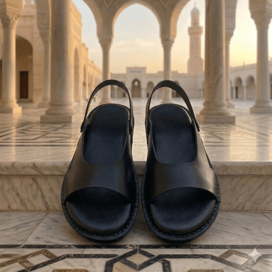 Premium Leather Ihram Sandals - Hajj & Umrah