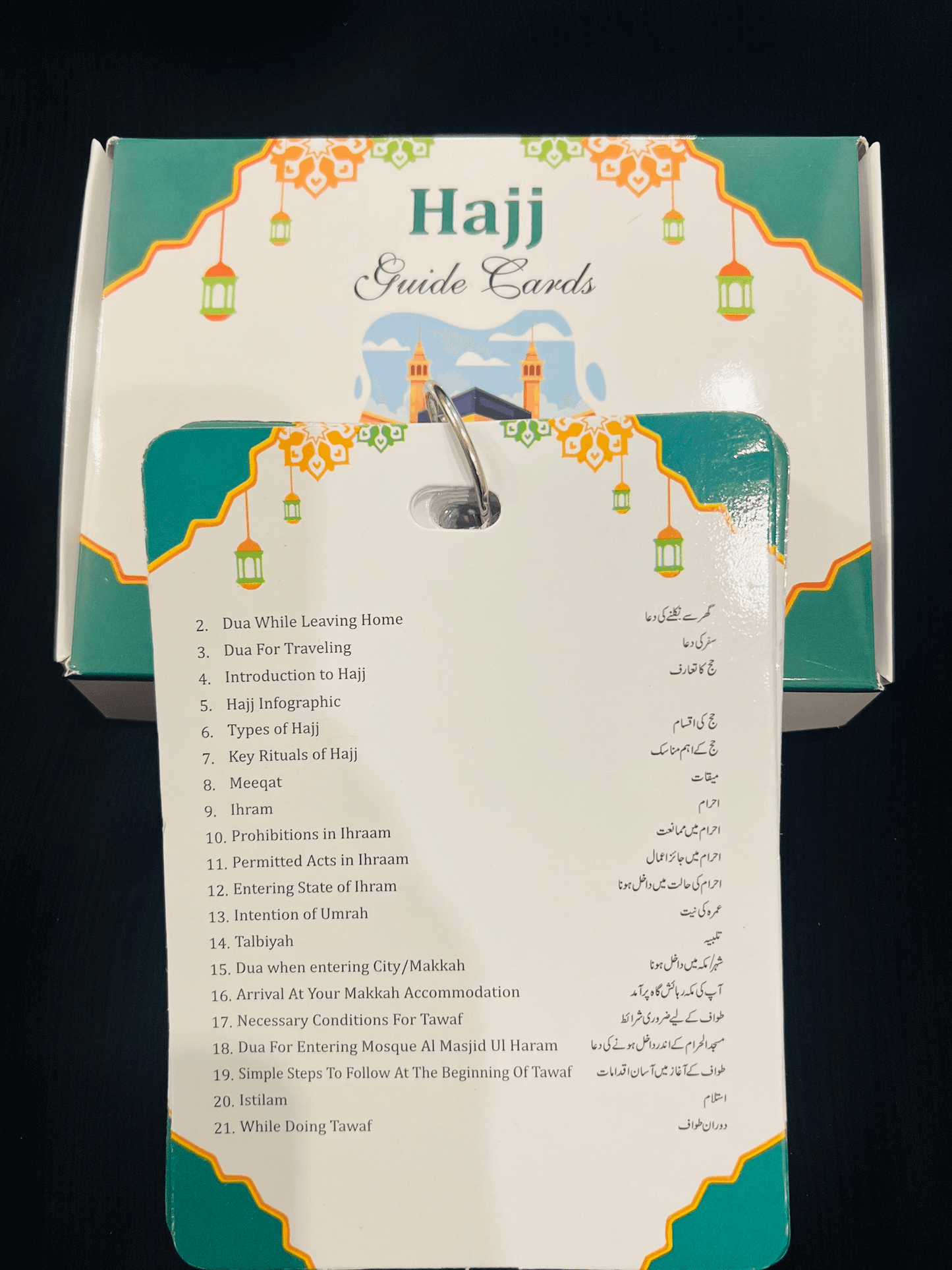 Hajj Guide Cards