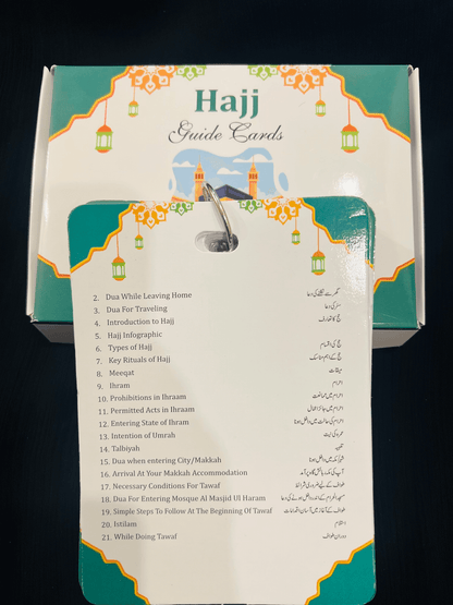 Hajj Guide Cards