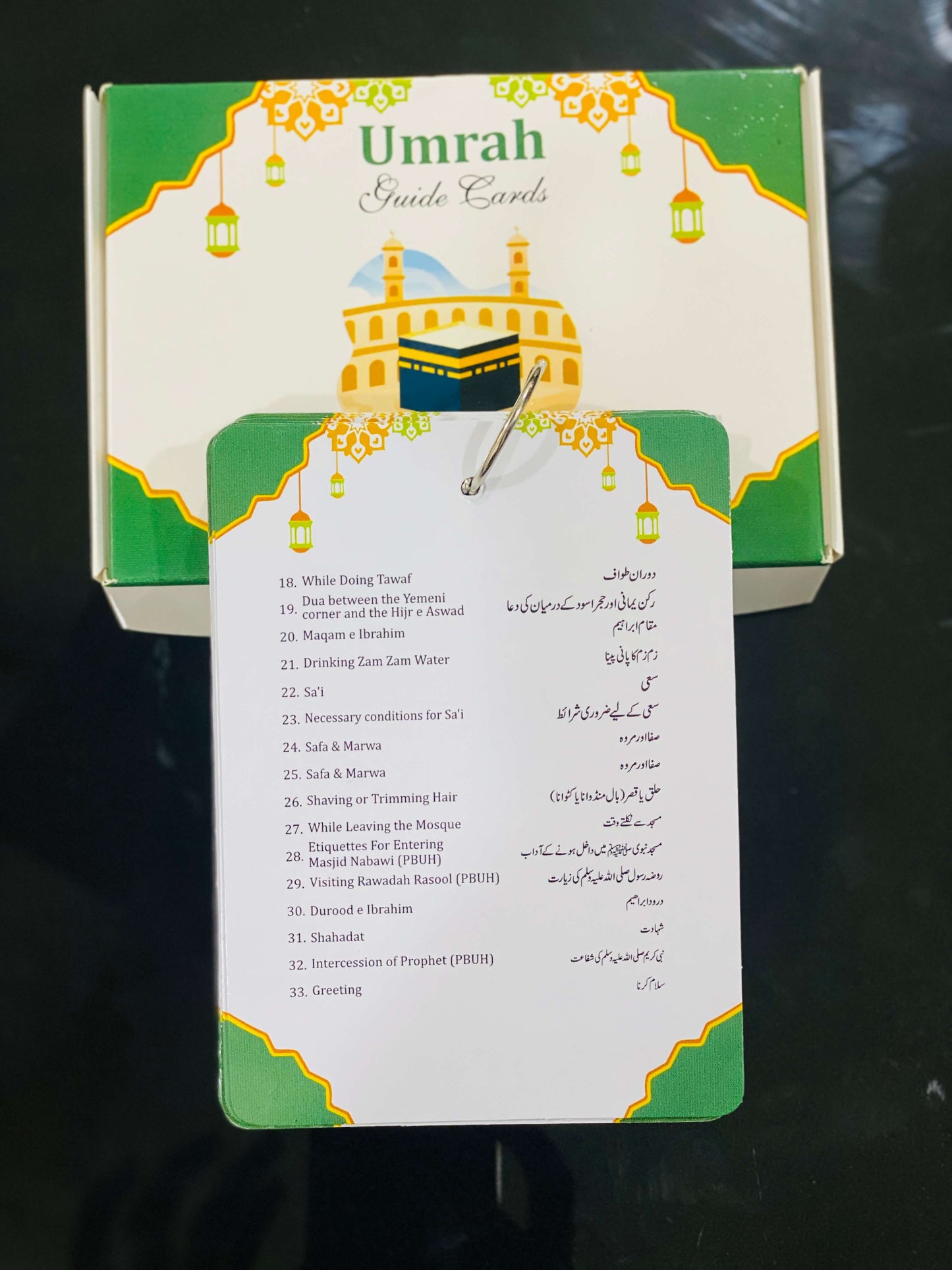 Umrah Guide Cards