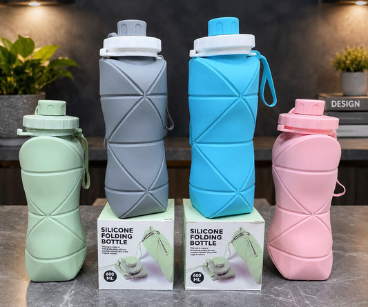Silicone Folding Water Bottle