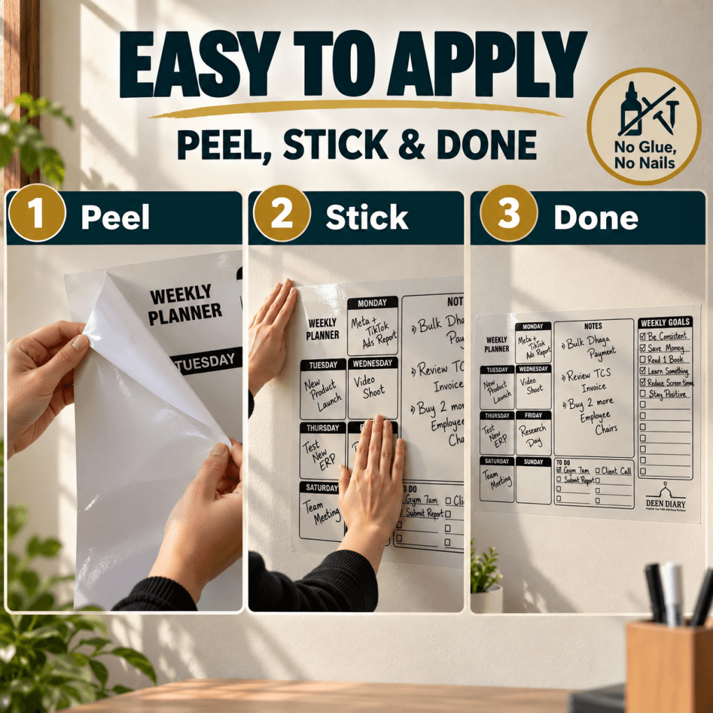 Weekly Planner Wall Sticker