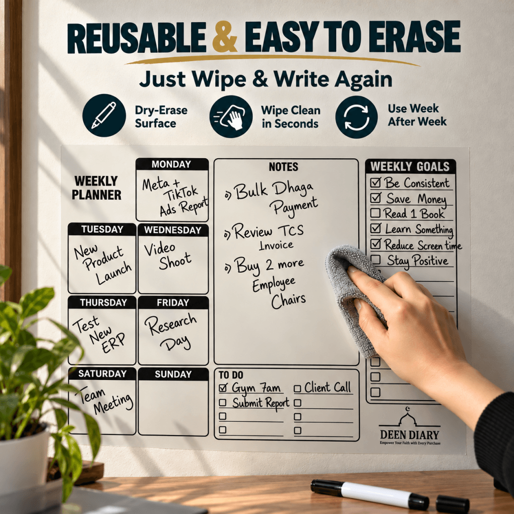 Weekly Planner Wall Sticker