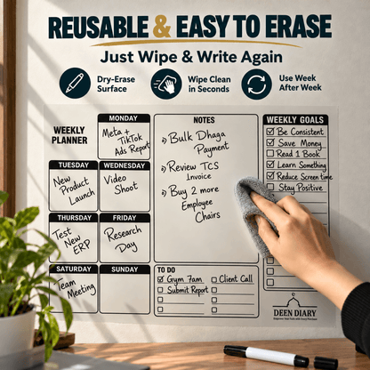 Weekly Planner Wall Sticker
